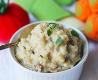 Grönsaksrisotto med linser för små