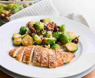 World's Best Chicken with Brussels Sprouts