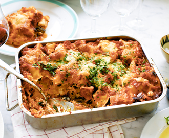 Vegetarisk lasagne