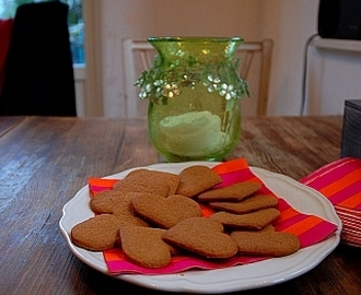 Pepparkakor med Mandel