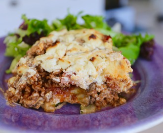 Vegetariska Moussaka