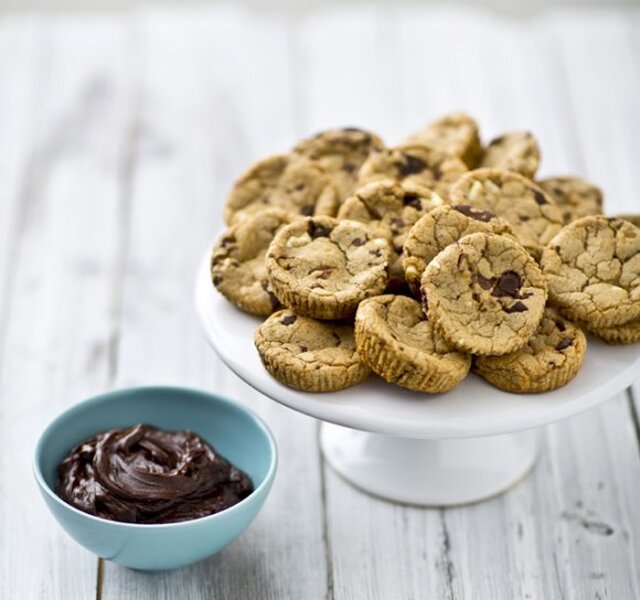 Chocolate chips med dip
