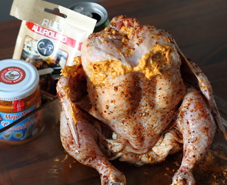 Beer can chicken