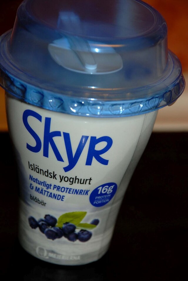 Yoghurten Skyr