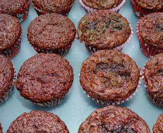 Chokladminimuffins