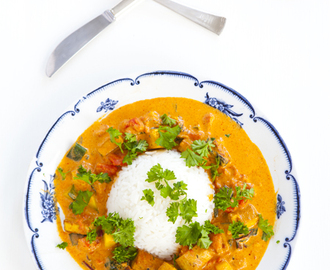 Vegetarisk tikka masala