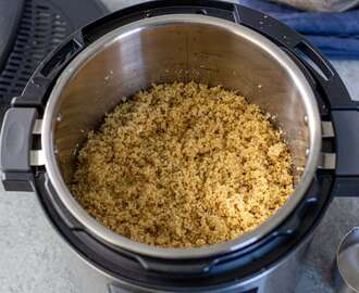 Instant Pot Cooking Times for Rice, Quinoa, and Other Grains