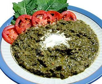 Saag Palak paneer