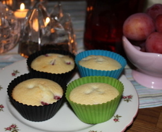 Glutenfria hallonmuffins 12 st