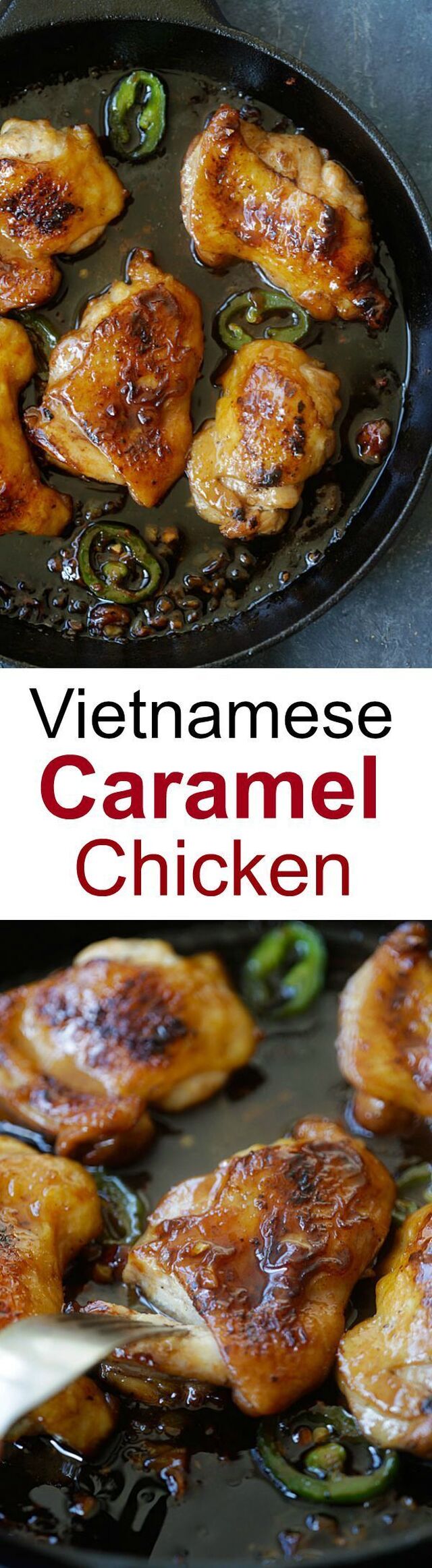 Vietnamese Caramel Chicken | Easy Delicious Recipes: Rasa Malaysia | Chicken recipes, Chicken dishes, Caramel chicken