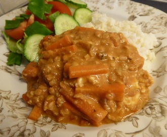 Halloumi stroganoff - Vegetarisk mat utan krångel