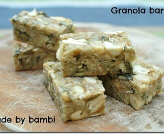 Granola bars / müslibars