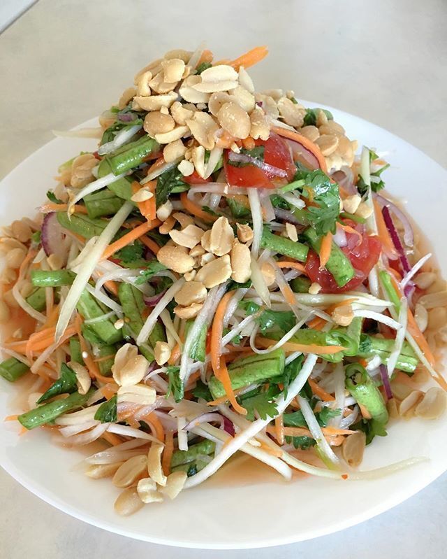 Papaya sallad