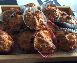 Muffins med semestersmak