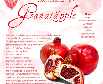 Granatäpple (punica granatum)