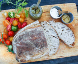 Gateau, Levain & Grön tomatmarmelad