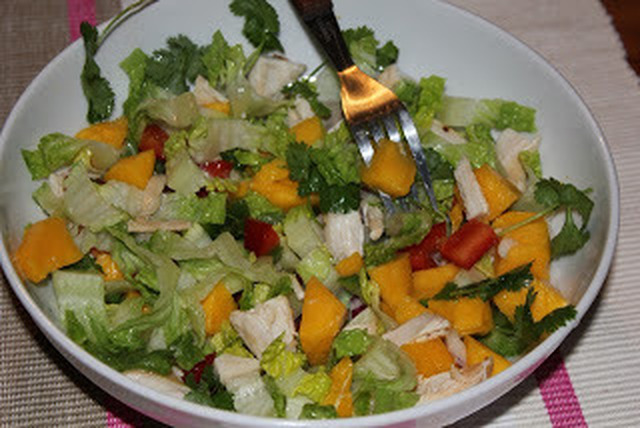 Recept: Kyckling och mangosallad