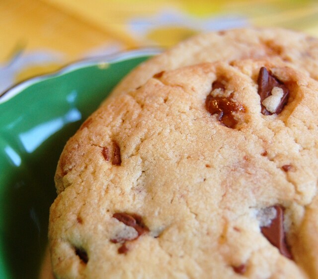 Chocolate chip cookies m snickers och mjölkchoklad