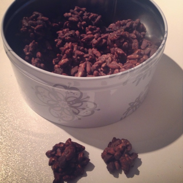 Krispigt chokladgodis 0,5 propoint per godis
