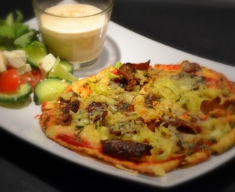 Liten kebabpizza (Lchf)