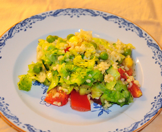 Svensk sallad a la bulgur