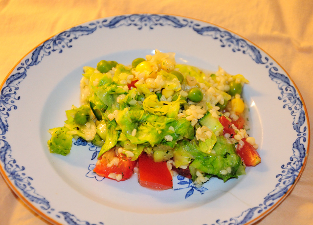 Svensk sallad a la bulgur