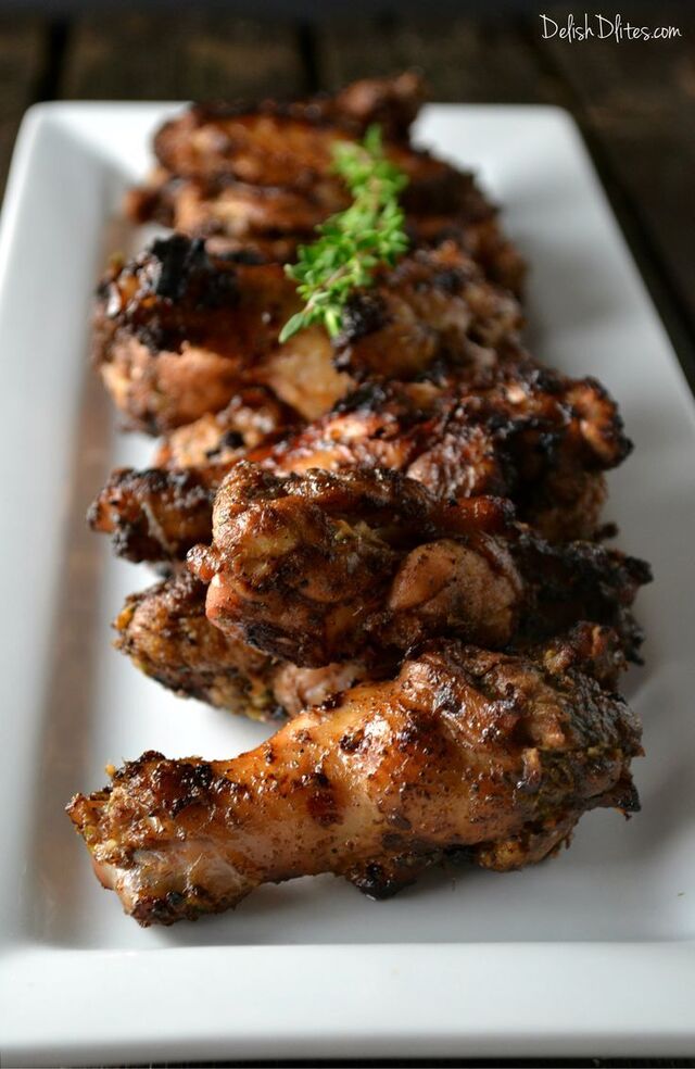Caribbean Jerk Chicken Wings | Recipe | Jerk chicken wings, Wing recipes, Caribbean recipes
