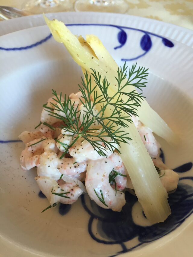 Rejer med nye asparges fra Sisterfood.dk. Super lækker og nem forret