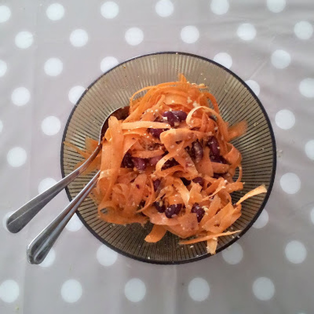 Rivna morötter med ingefära och mandel