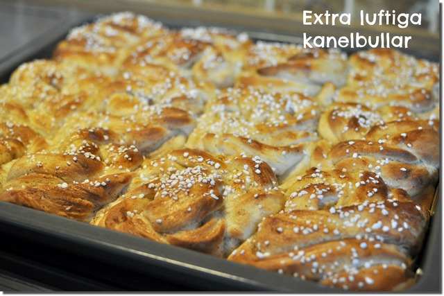 Extra luftiga kanelbullar enligt Johan Sörberg (domare i Hela Sverige Bakar)