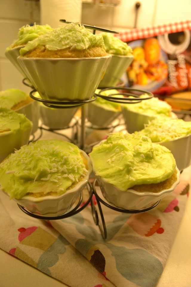 Lime & Kokos Cupcakes
