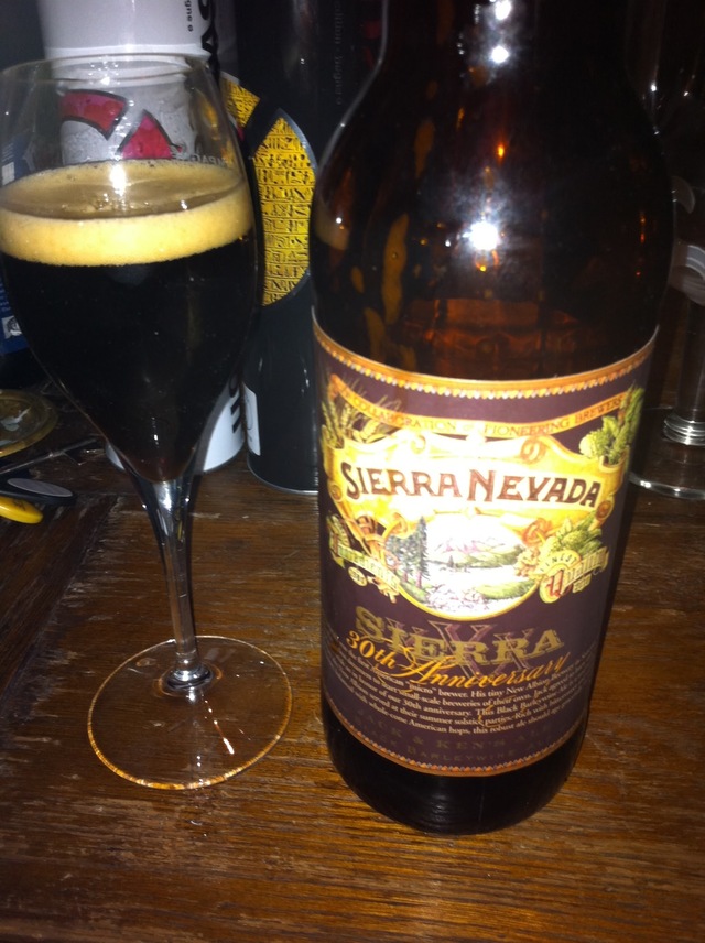 Nu kör vi på rejäl öl! Sierra Nevada 30th Anniversary Jack & Kens Ale
