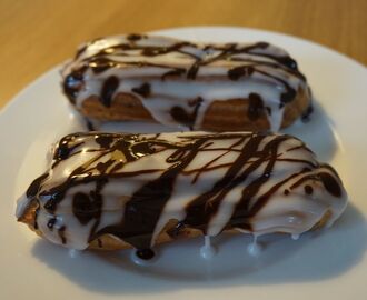 Eclairs med espressokräm