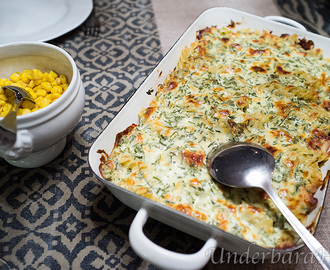 Krämig pastagratäng med kyckling!