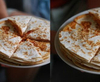 Tortilla bitar! (Quesadillas)