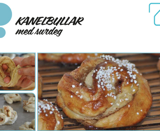 Kanelbullar med surdeg