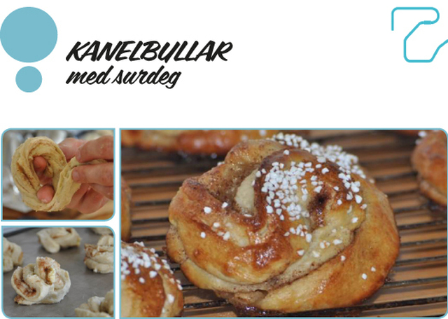 Kanelbullar med surdeg