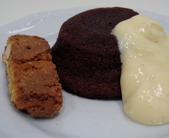 Chokladfondant med mörk rom