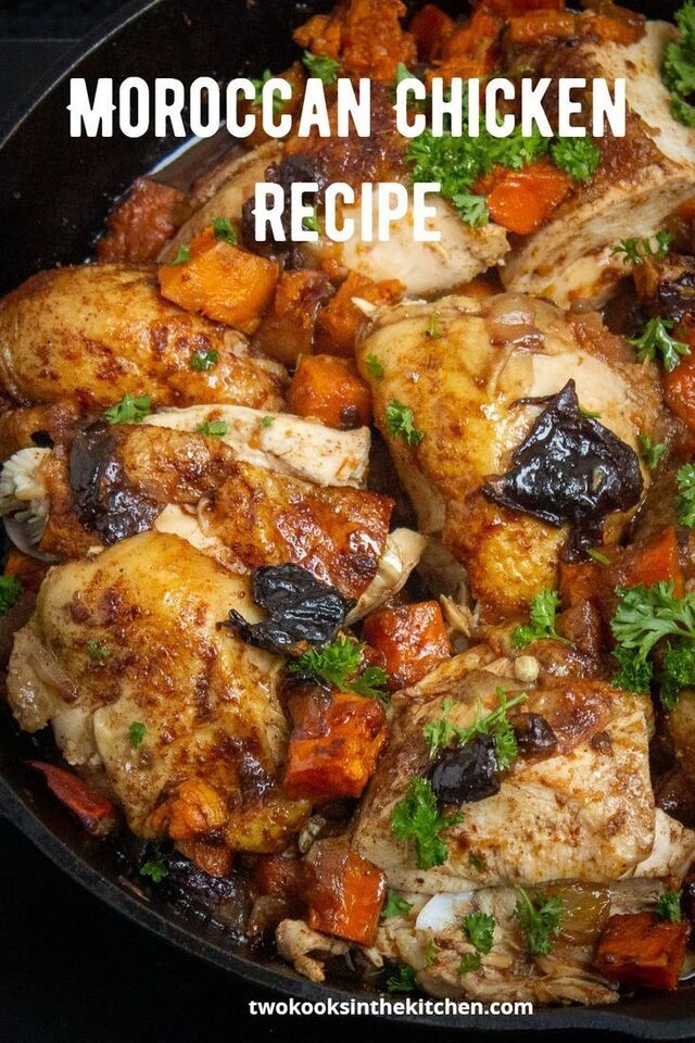 Moroccan Chicken With Sweet Potatoes | Recipe | Moroccan chicken recipe, Chicken sweet potato, Chicken recipes