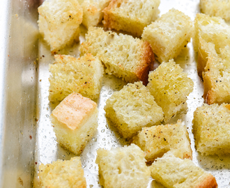 Homemade Croutons Recipe