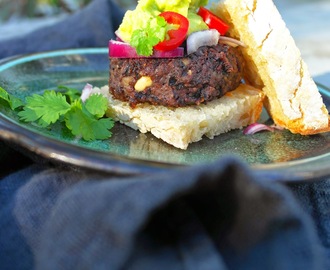 Black bean burgers