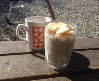 Midsommar i fjällen och Chiapudding