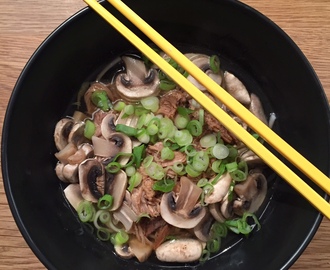 Nystart med vår CrockPot - långlagad karré med miso till nudelsoppa