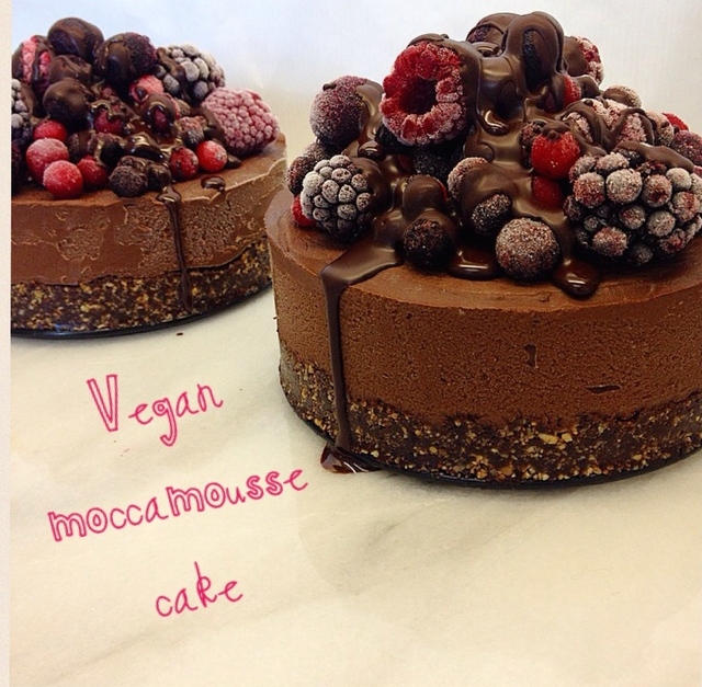 Vegan Moccamousse Cheesecake