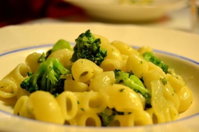 Pasta med broccoli