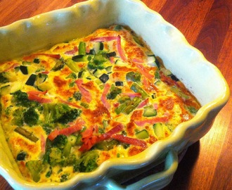 Frittata i ugnen