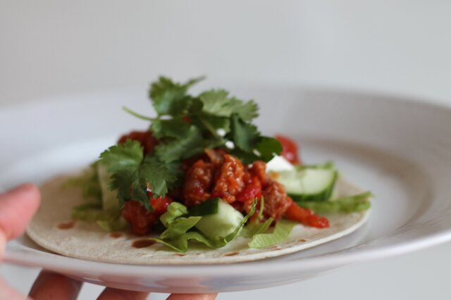 Vegetariska tacos