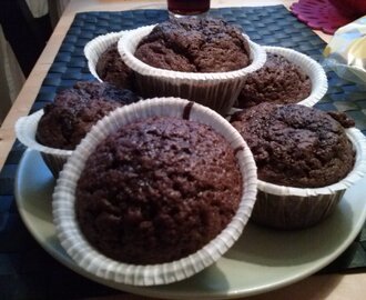 Himelska chokladmuffins