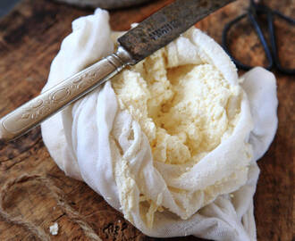 Hemgjord ricotta