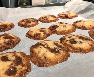 Recept: shortbread-cookies med saltat smör och choklad